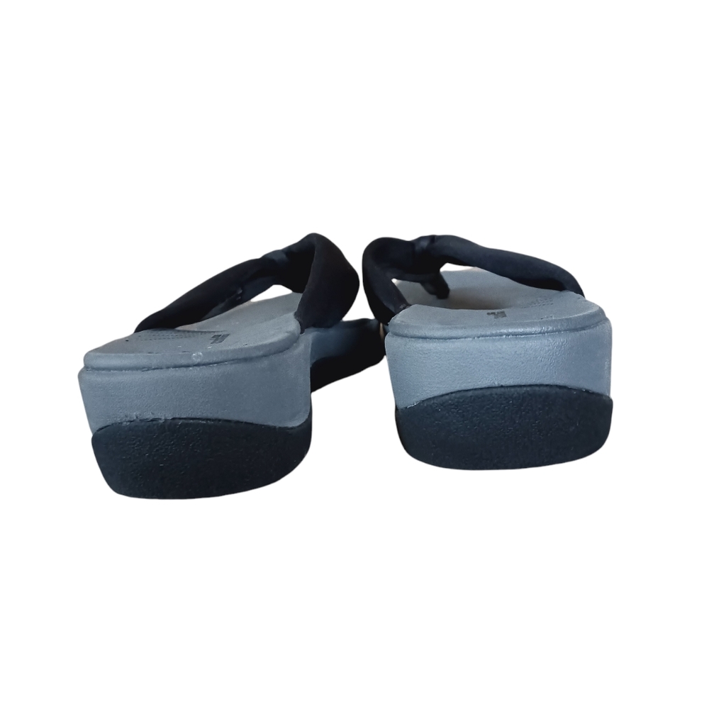 Clarks Cloudstepper Knotted Flip Flops Sandals Si… - image 7